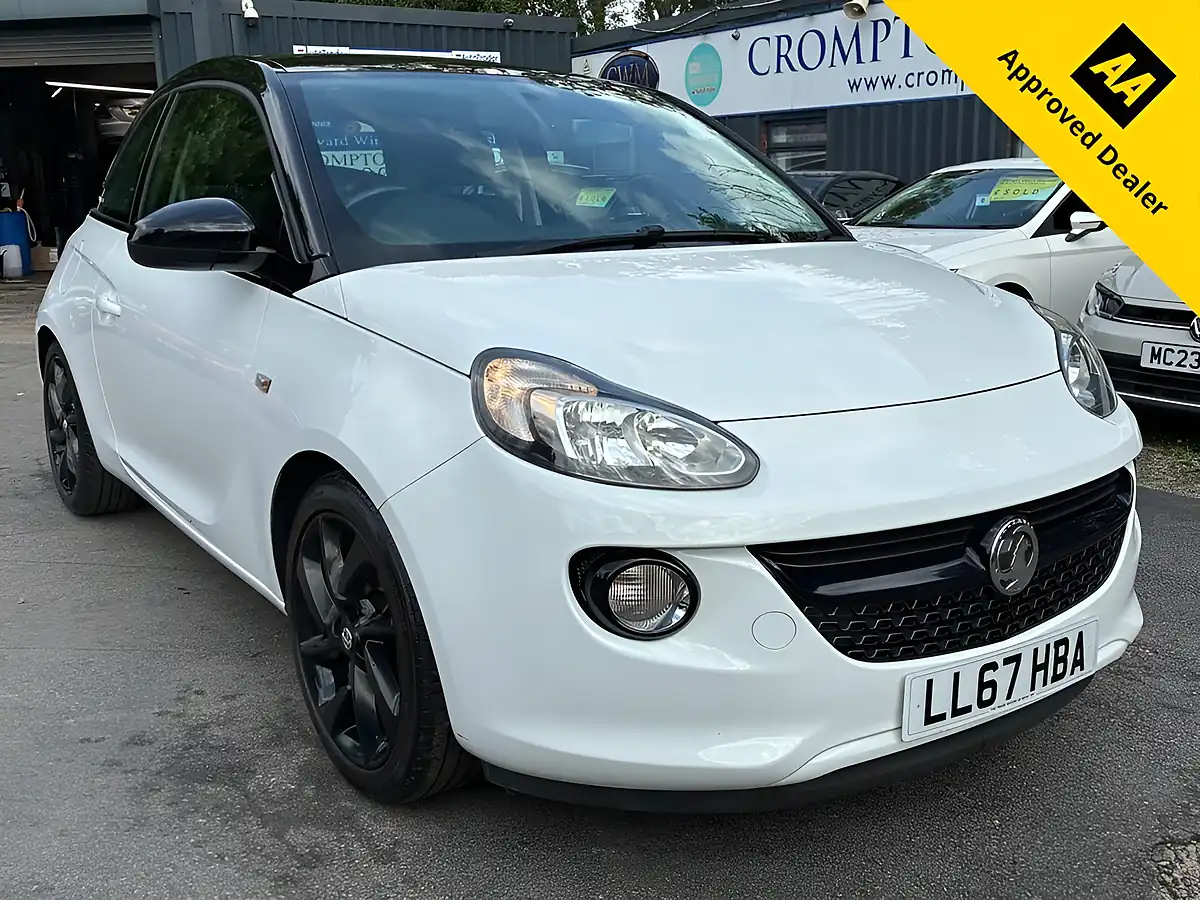 Used 2017 Vauxhall Adam Energised White - Front View