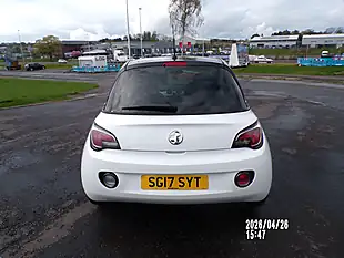 Used 2017 Vauxhall Adam Energised White - Interior and Exterior details 11