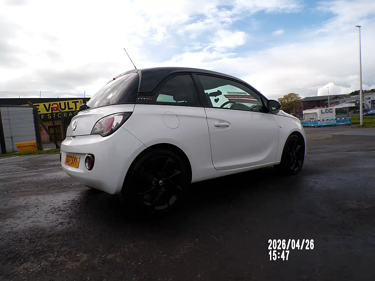Used 2017 Vauxhall Adam Energised White - Interior and Exterior details 12
