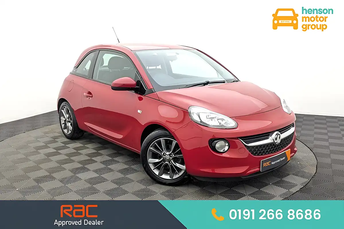 Used 2017 Vauxhall Adam Jam Red - Front View