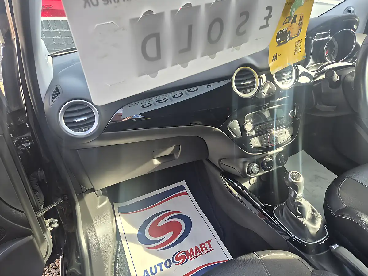Used 2017 Vauxhall Adam Slam Black - Interior and Exterior details 13