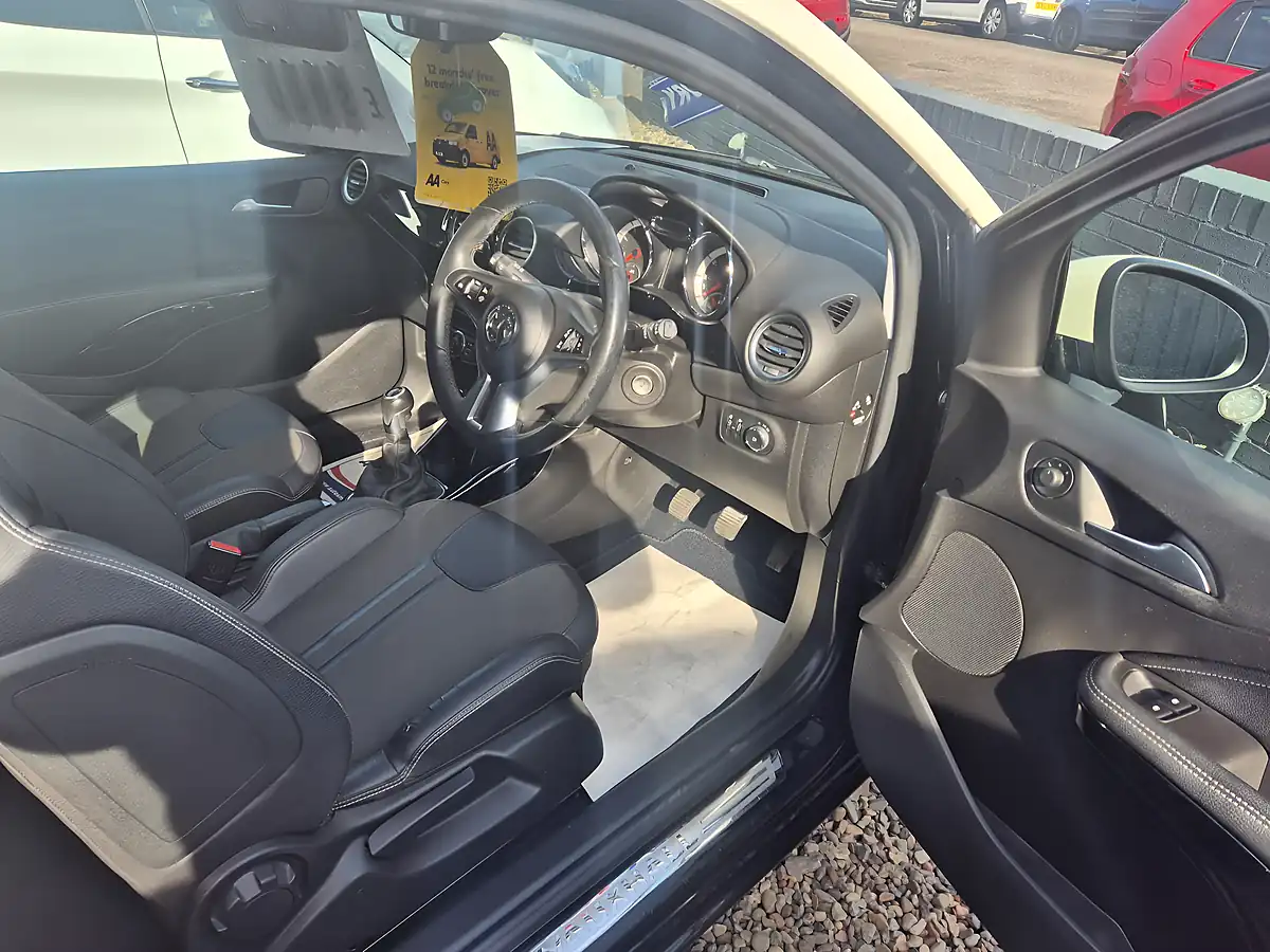 Used 2017 Vauxhall Adam Slam Black - Interior and Exterior details 18