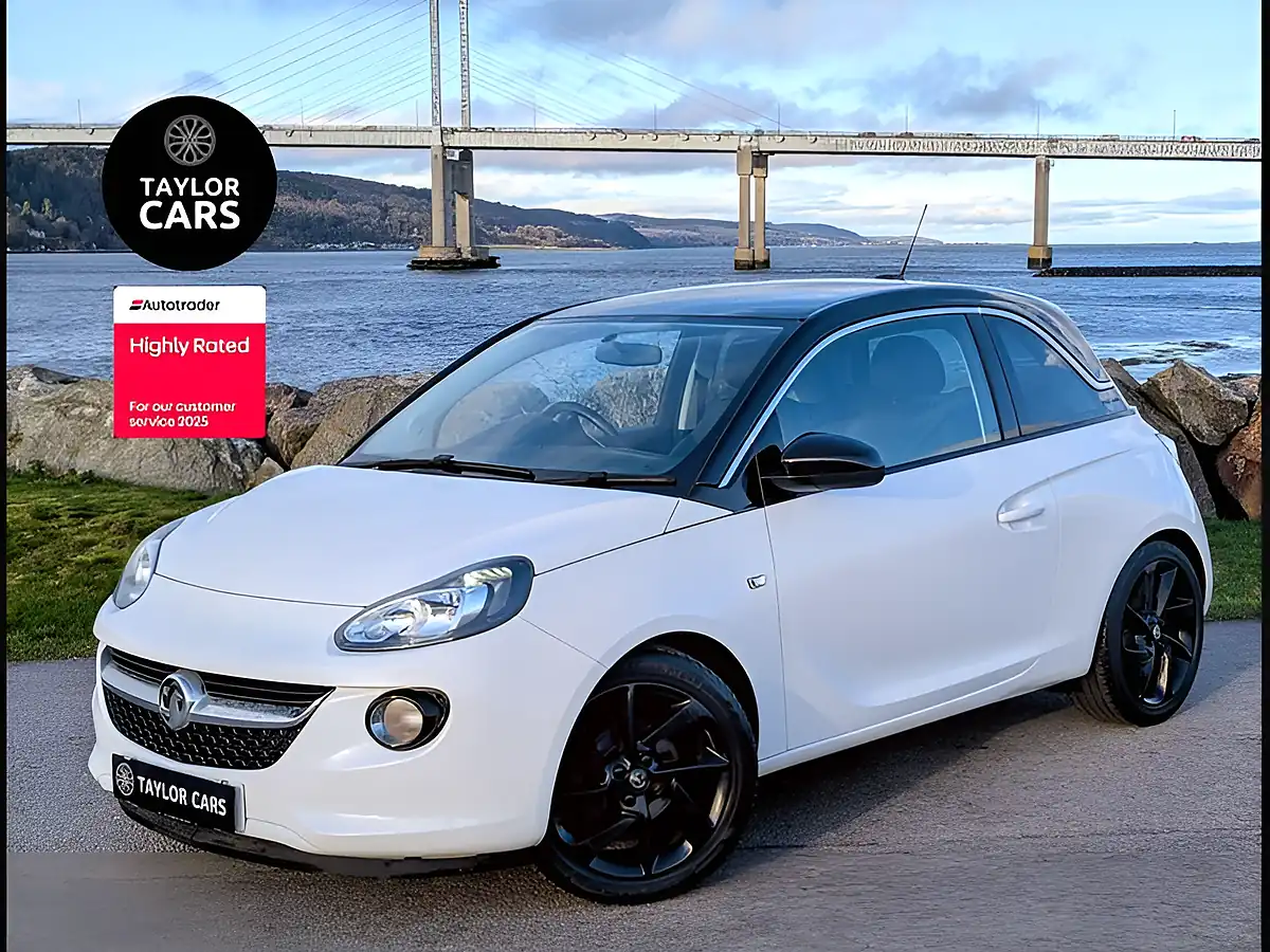 Used 2017 Vauxhall Adam Slam White - Front View