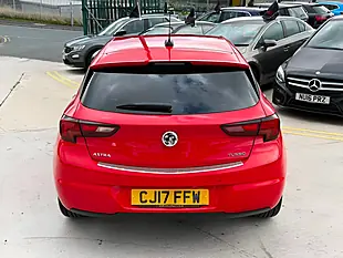 Used 2017 Vauxhall Astra Elite Red - Interior and Exterior details 9