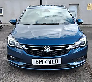 Used 2017 Vauxhall Astra Elite Sports Tourer Blue - Interior and Exterior details 2
