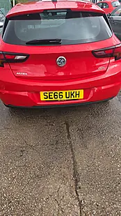 Used 2017 Vauxhall Astra Sri Red - Interior and Exterior details 19