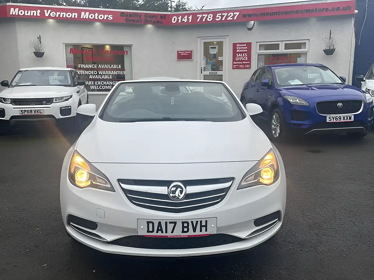 Used 2017 Vauxhall Cascada Se White - Interior and Exterior details 11