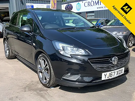 2017 Vauxhall Corsa Black Edition 1.4i Turbo