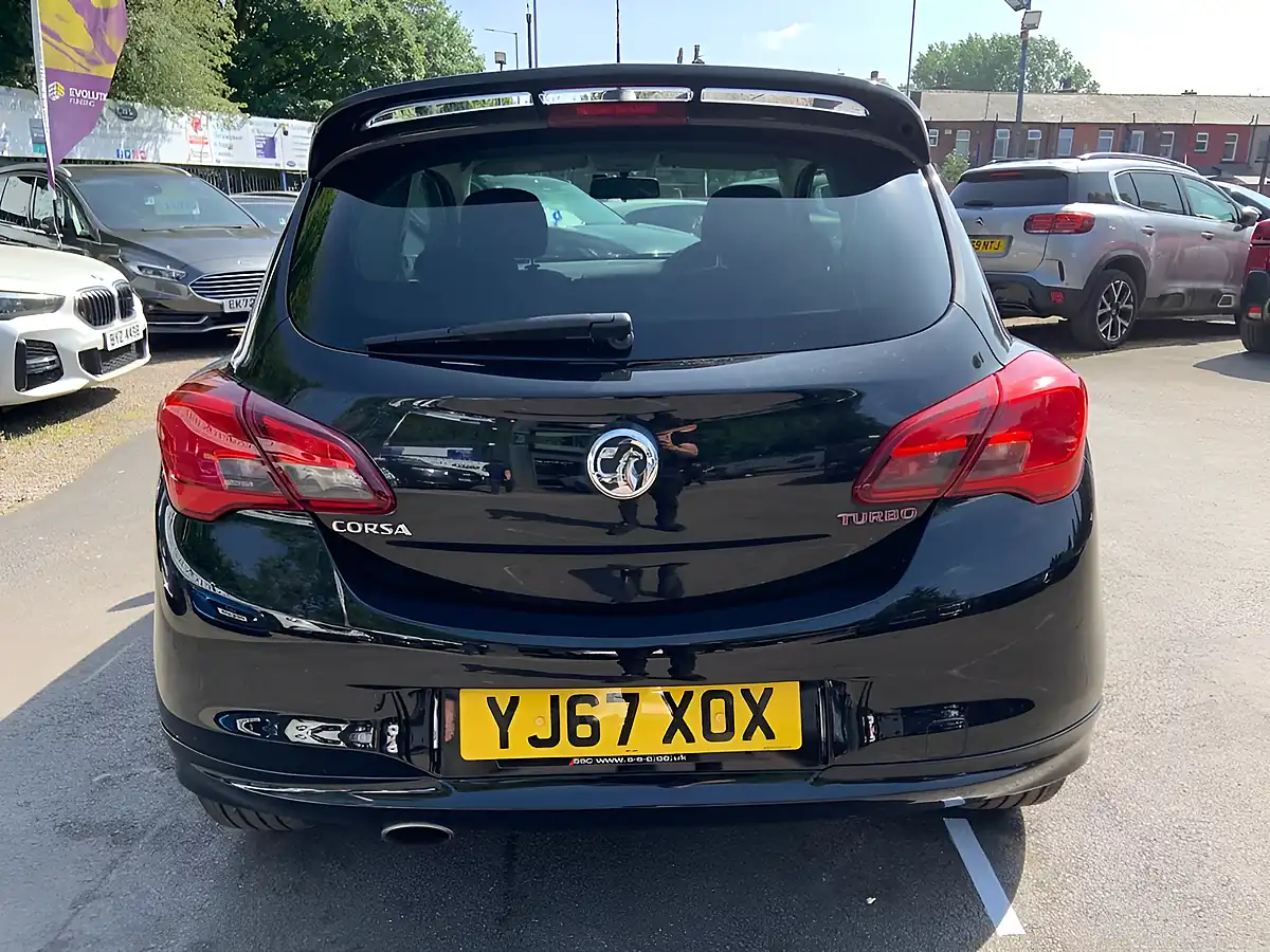 Used 2017 Vauxhall Corsa Black Edition Black - Interior and Exterior details 10