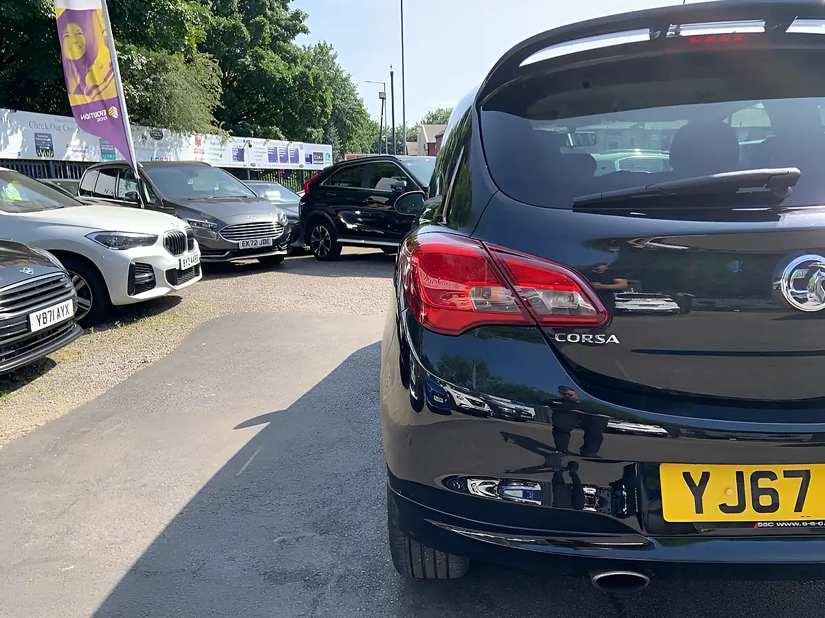 Used 2017 Vauxhall Corsa Black Edition Black - Interior and Exterior details 11