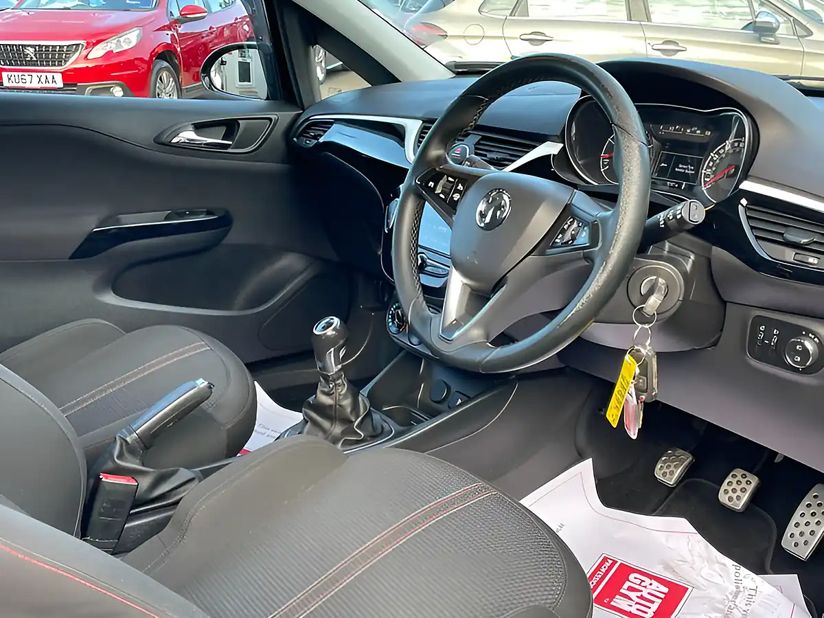 Used 2017 Vauxhall Corsa Black Edition Black - Interior and Exterior details 13