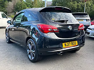Used 2017 Vauxhall Corsa Black Edition Black - Interior and Exterior details 8