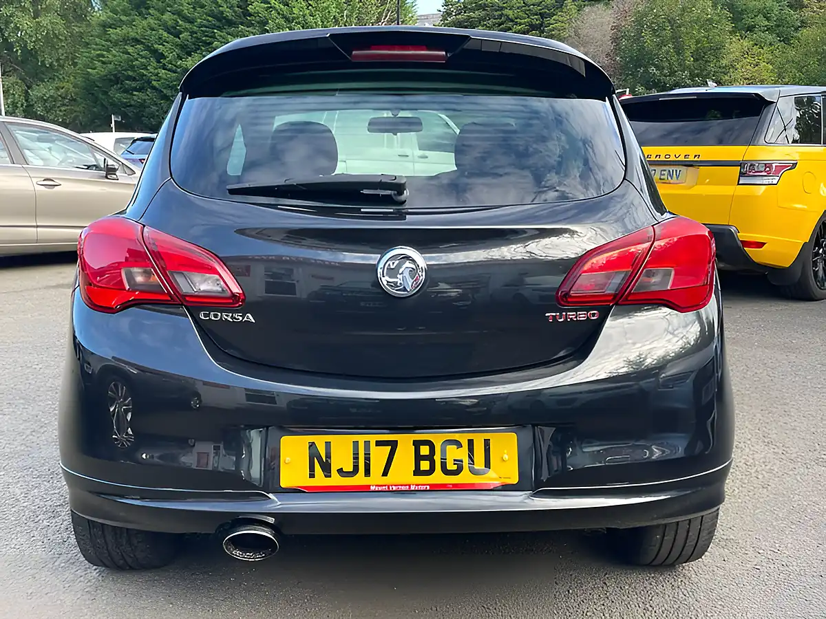 Used 2017 Vauxhall Corsa Black Edition Black - Interior and Exterior details 9
