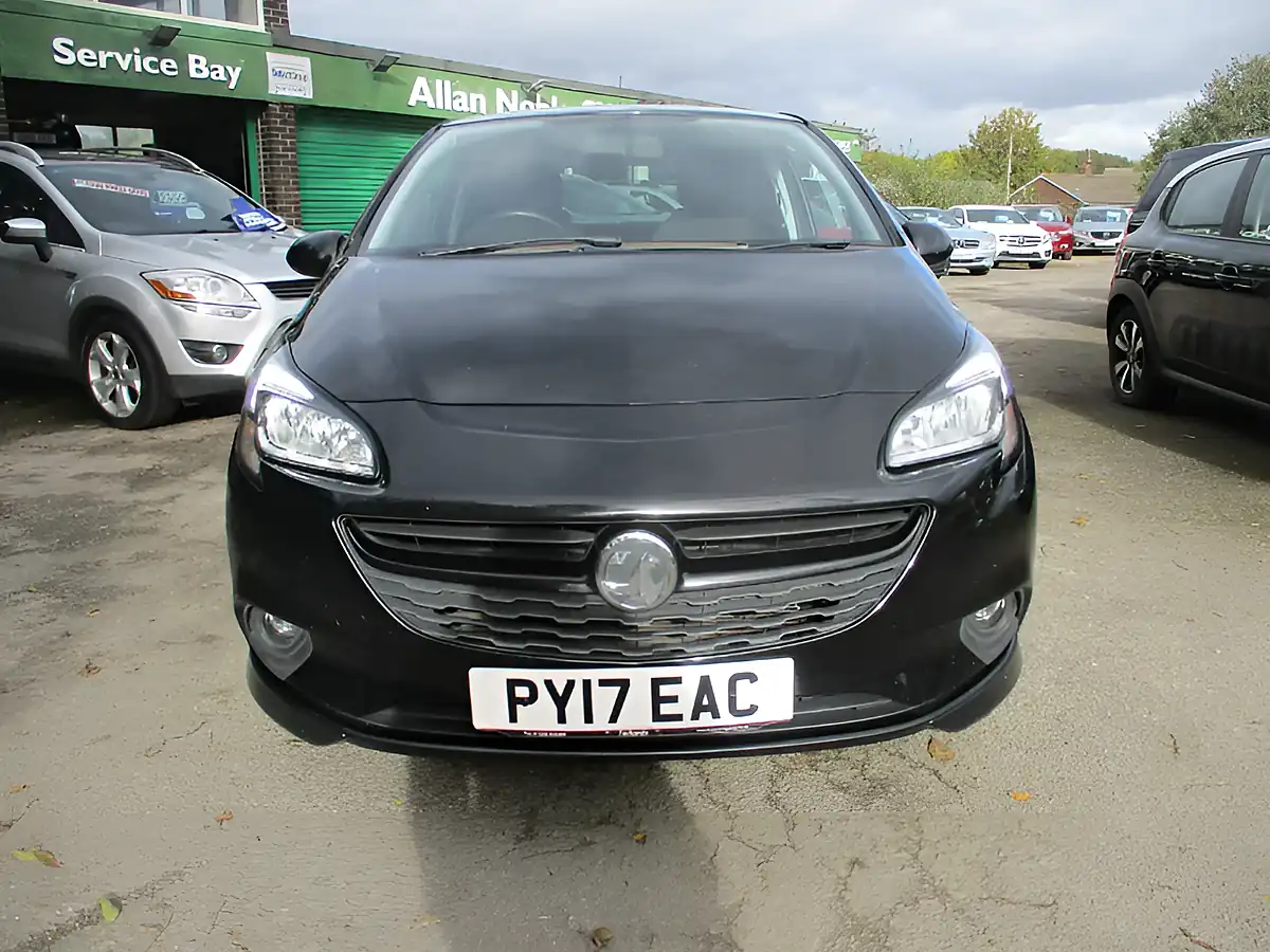 Used 2017 Vauxhall Corsa Black Edition Black - Interior and Exterior details 2