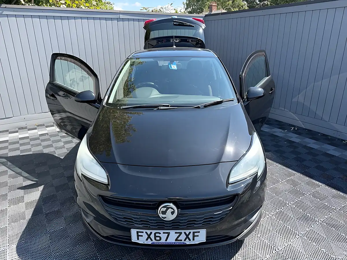 Used 2017 Vauxhall Corsa Black Edition Black - Interior and Exterior details 8