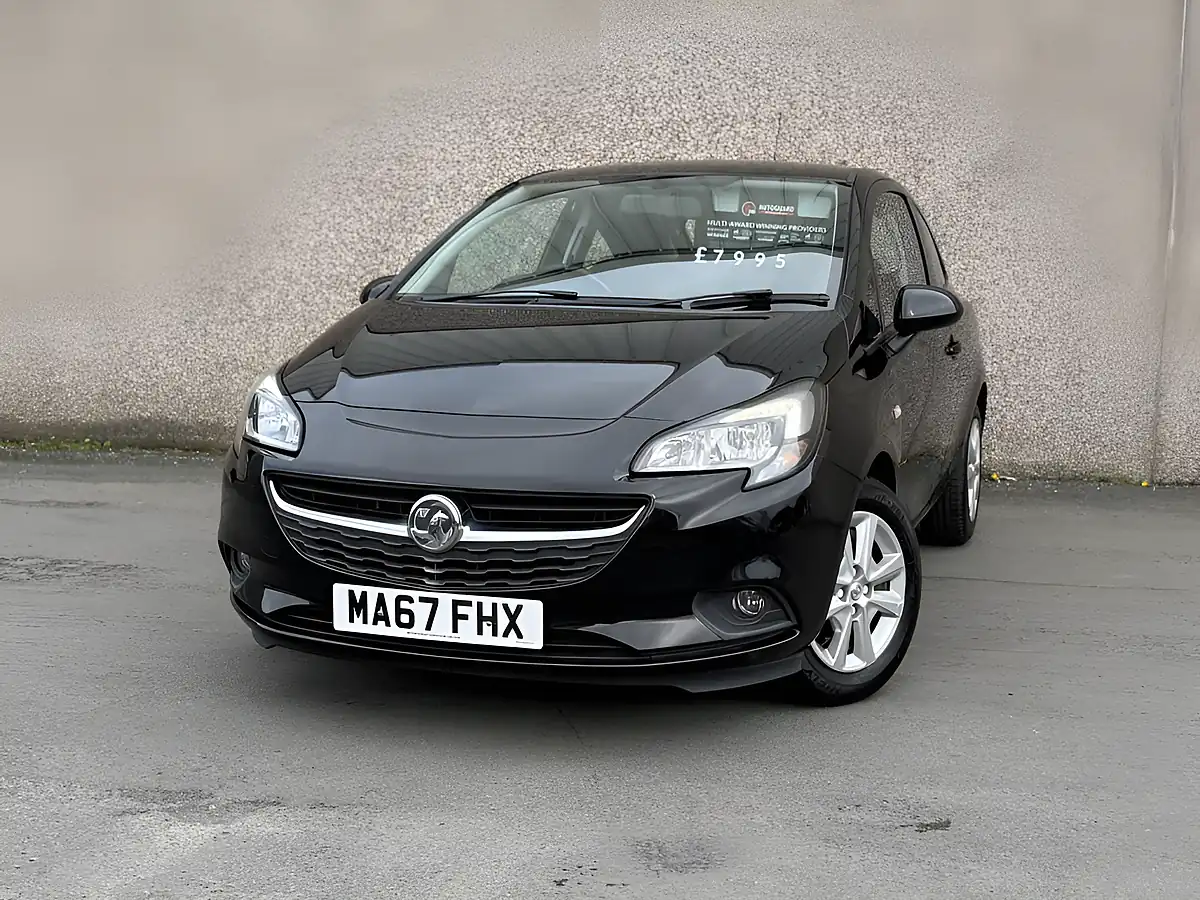 Used 2017 Vauxhall Corsa Design Black - Front View