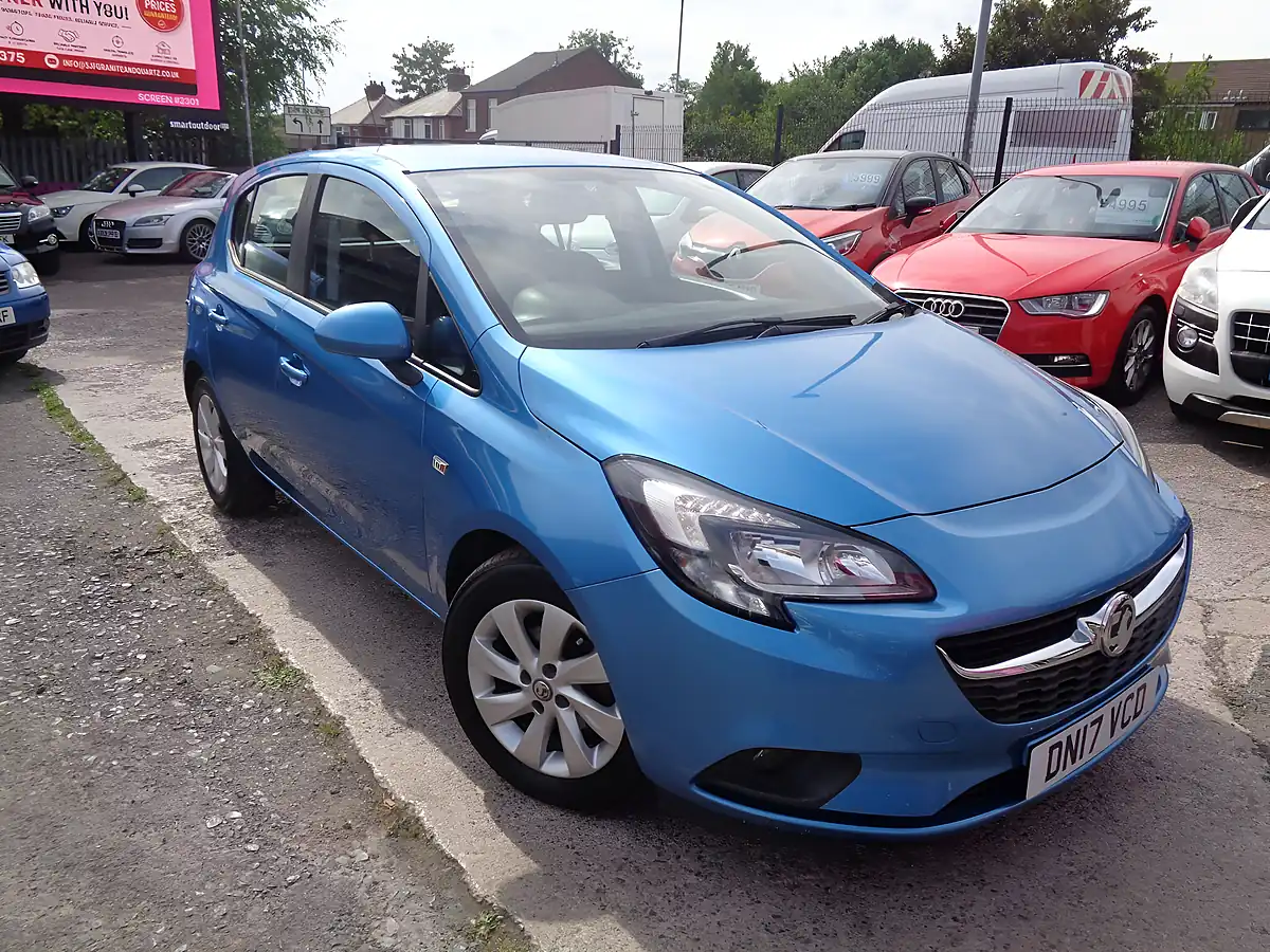 Used 2017 Vauxhall Corsa Design Blue - Interior and Exterior details 2