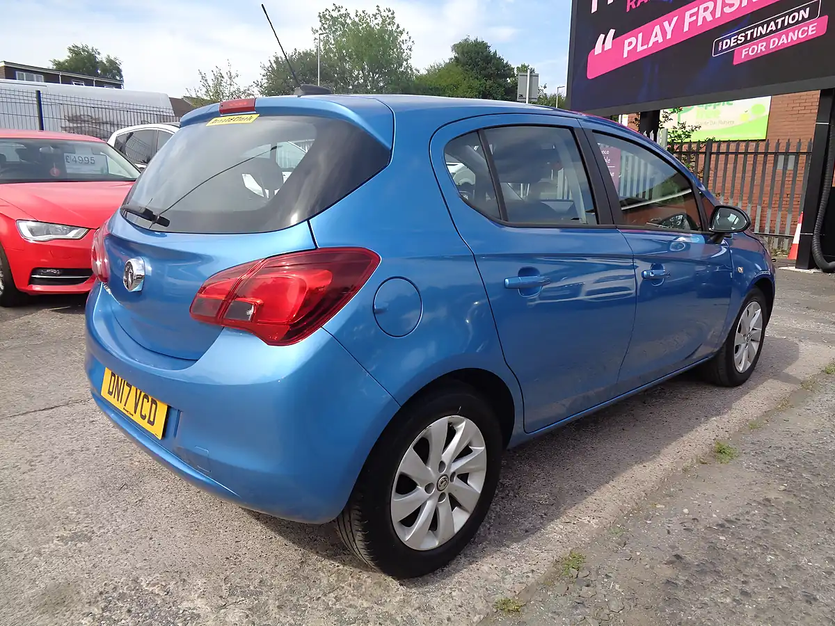 Used 2017 Vauxhall Corsa Design Blue - Interior and Exterior details 4
