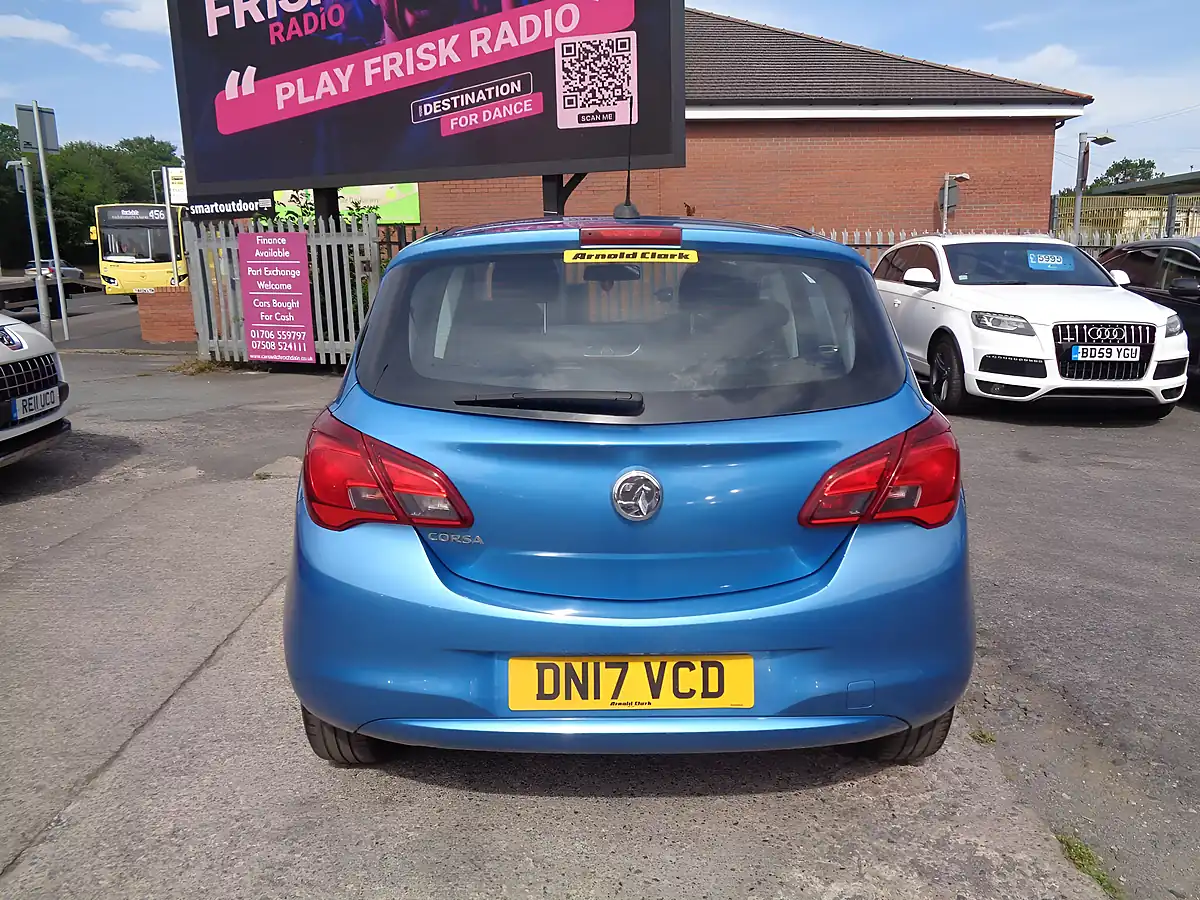 Used 2017 Vauxhall Corsa Design Blue - Interior and Exterior details 5