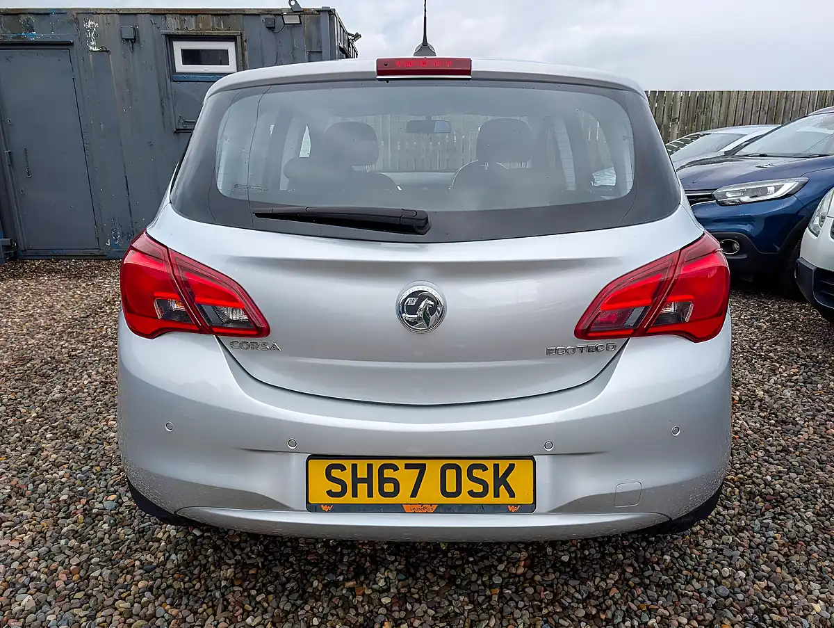 Used 2017 Vauxhall Corsa Design Silver - Interior and Exterior details 14