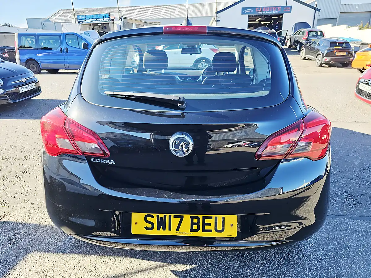 Used 2017 Vauxhall Corsa Energy Black - Interior and Exterior details 4