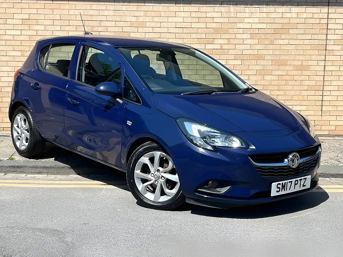 Used 2017 Vauxhall Corsa Energy Blue - Front View