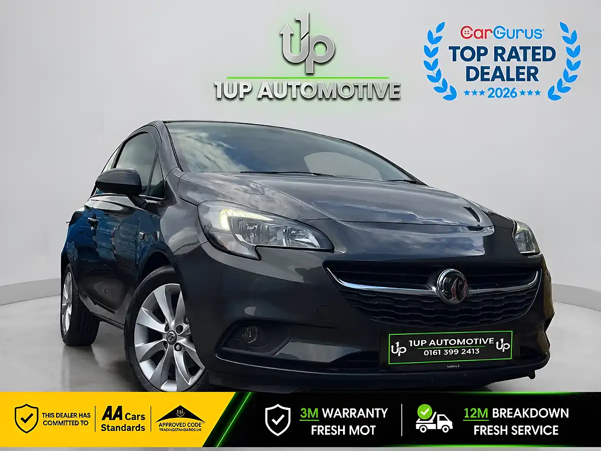 Used 2017 Vauxhall Corsa Energy Grey - Front View