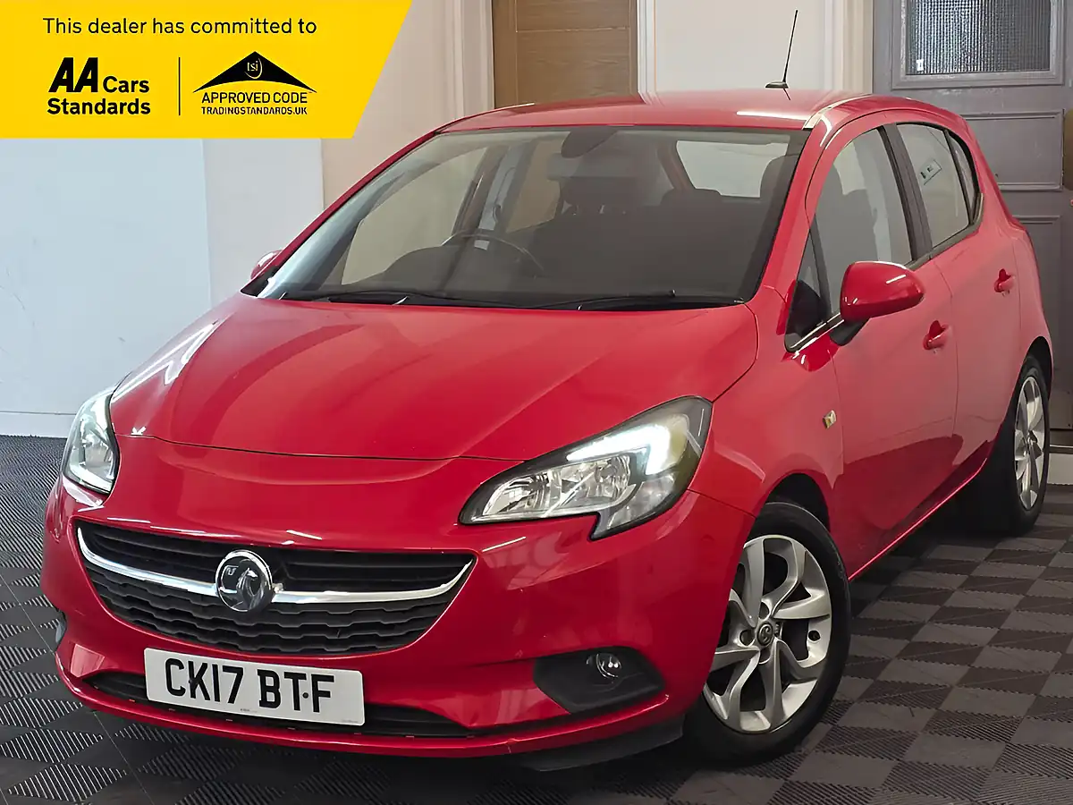 Used 2017 Vauxhall Corsa Energy Red - Front View