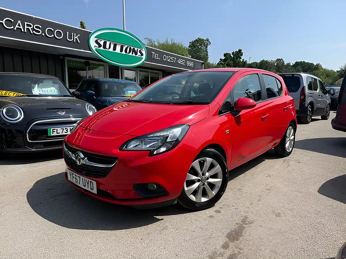 Used 2017 Vauxhall Corsa Energy Red - Front View