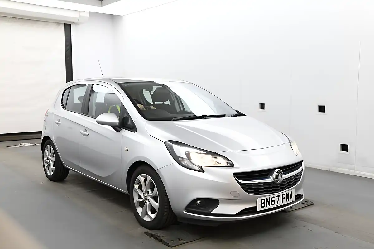 Used 2017 Vauxhall Corsa Energy Silver - Front View