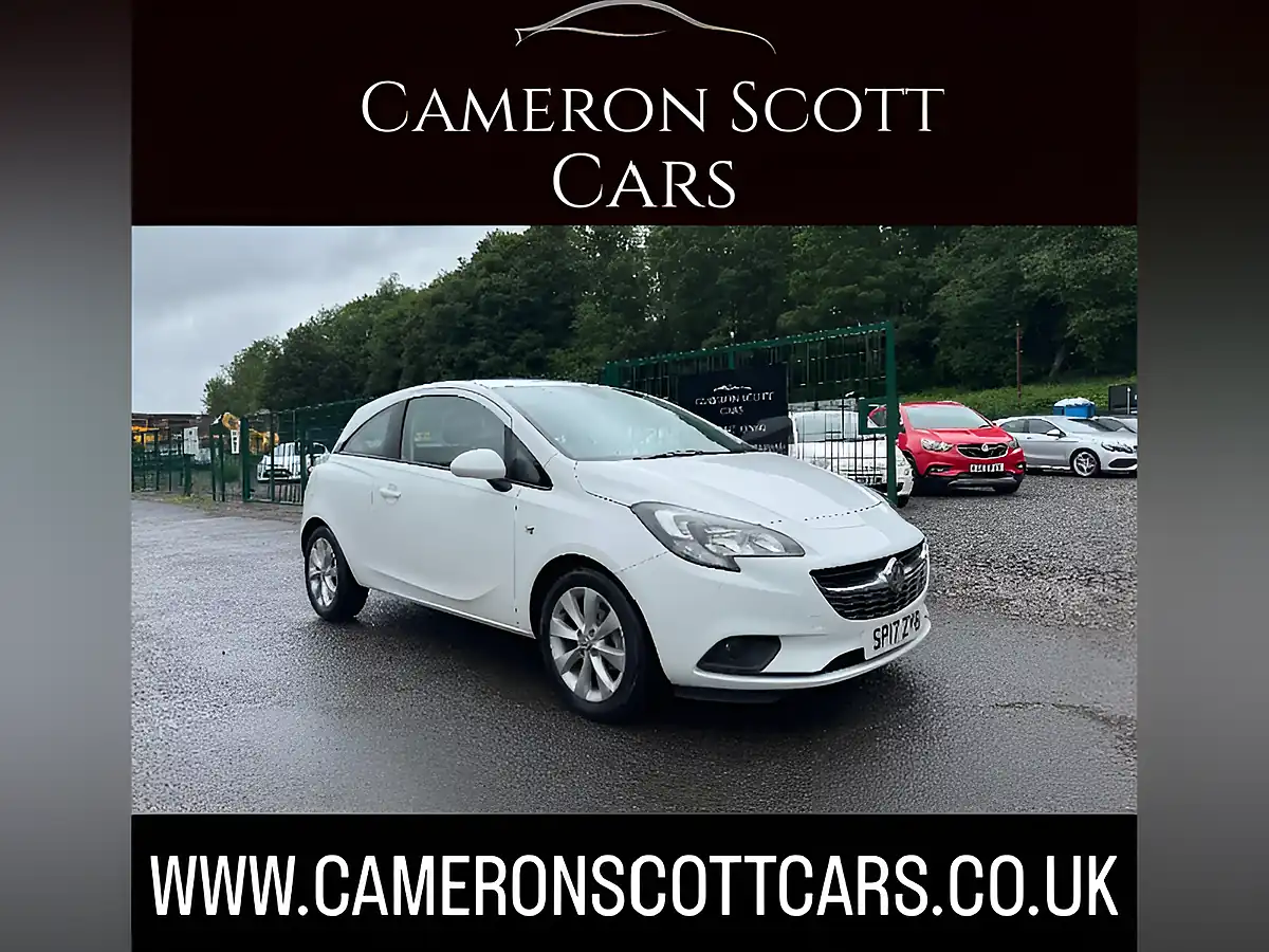 Used 2017 Vauxhall Corsa Energy White - Front View