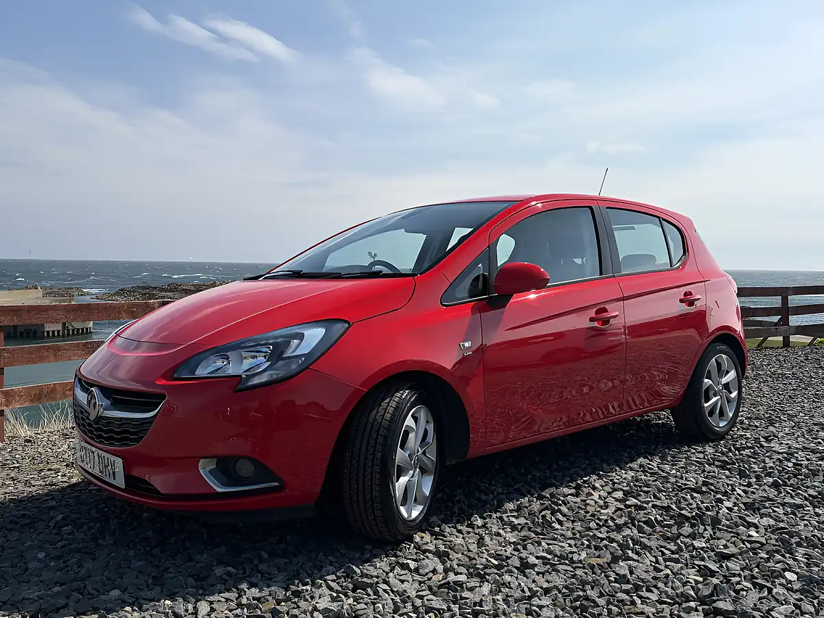 Used 2017 Vauxhall Corsa Hatchback Red - Front View