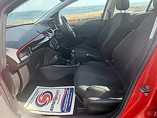 Used 2017 Vauxhall Corsa Hatchback Red - Interior and Exterior details 12