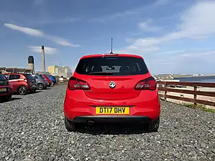Used 2017 Vauxhall Corsa Hatchback Red - Interior and Exterior details 7