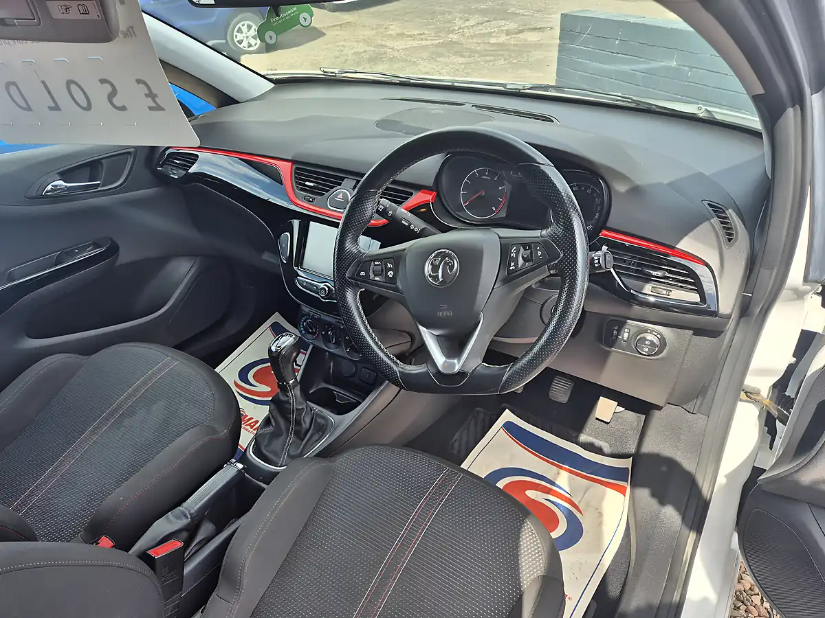 Used 2017 Vauxhall Corsa Limited Edition White - Interior and Exterior details 12