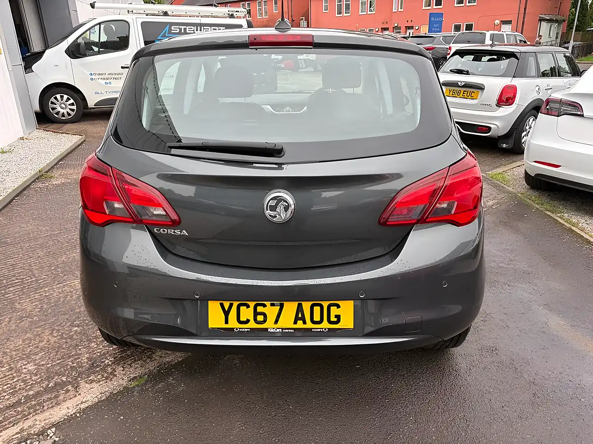 Used 2017 Vauxhall Corsa Se Grey - Interior and Exterior details 7