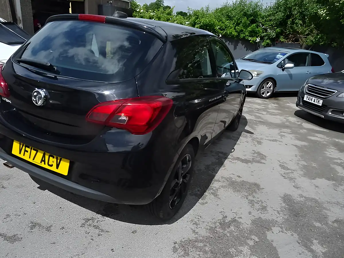 Used 2017 Vauxhall Corsa Sri Black - Interior and Exterior details 9
