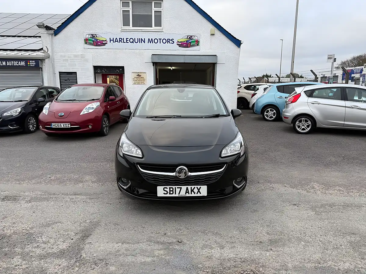 Used 2017 Vauxhall Corsa Sri Black - Interior and Exterior details 2