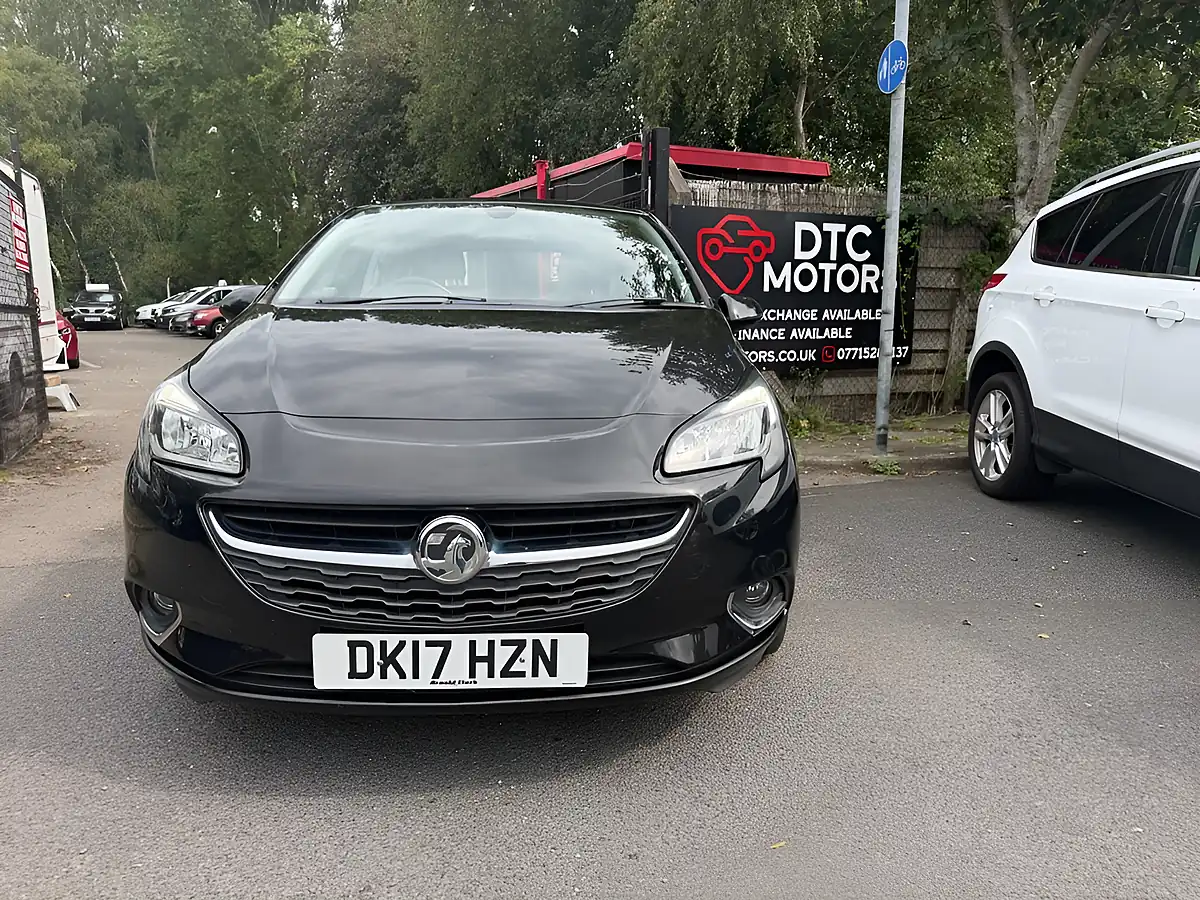 Used 2017 Vauxhall Corsa Sri Black - Front View