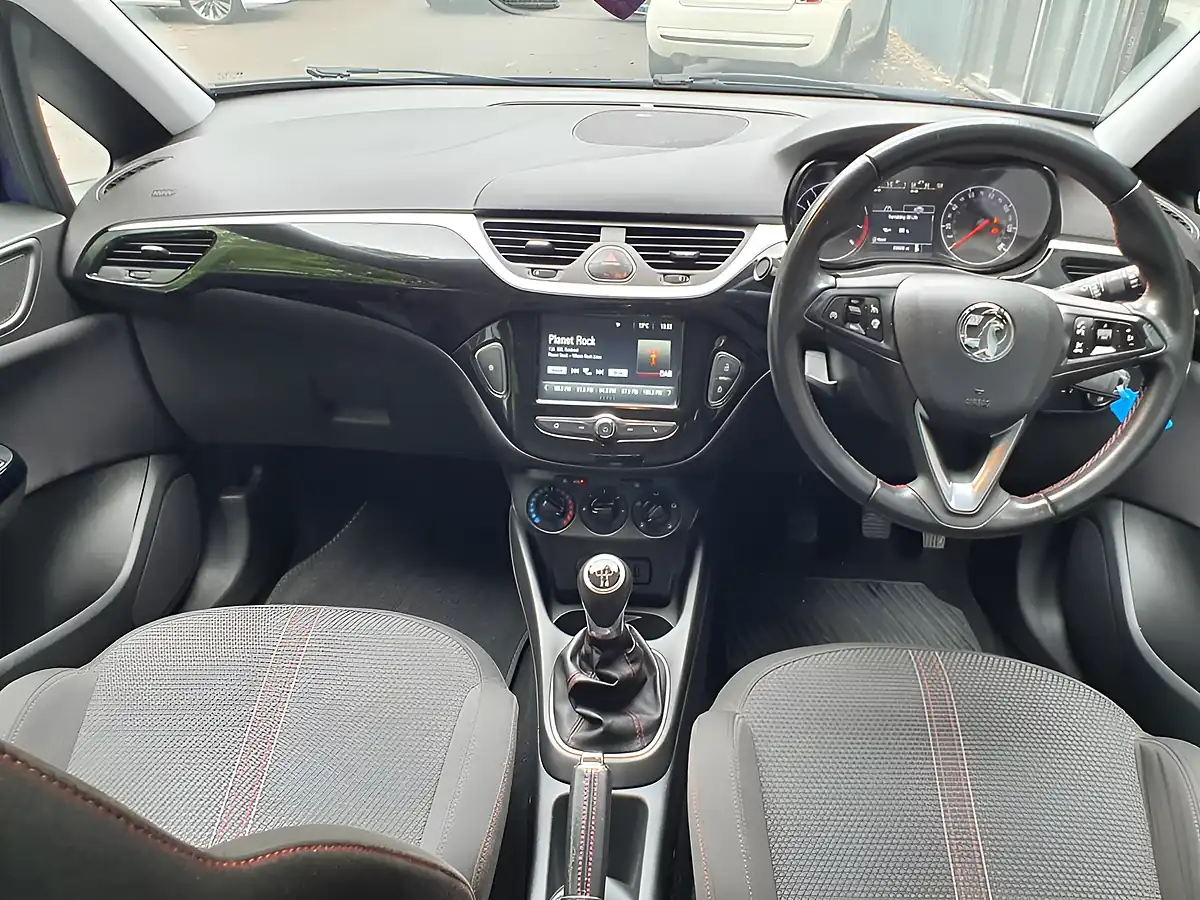Used 2017 Vauxhall Corsa Sri Blue - Interior and Exterior details 2