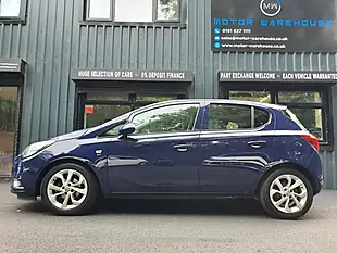 Used 2017 Vauxhall Corsa Sri Blue - Interior and Exterior details 4