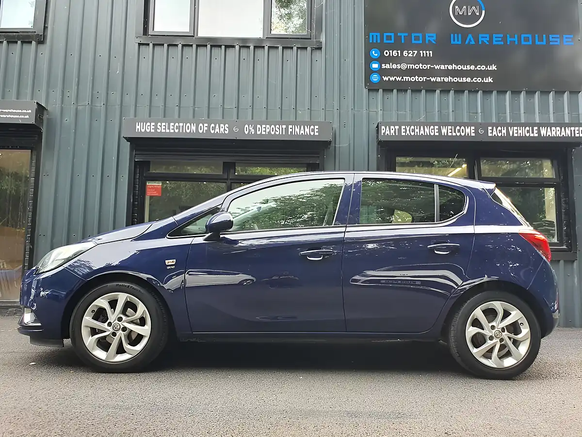 Used 2017 Vauxhall Corsa Sri Blue - Interior and Exterior details 4