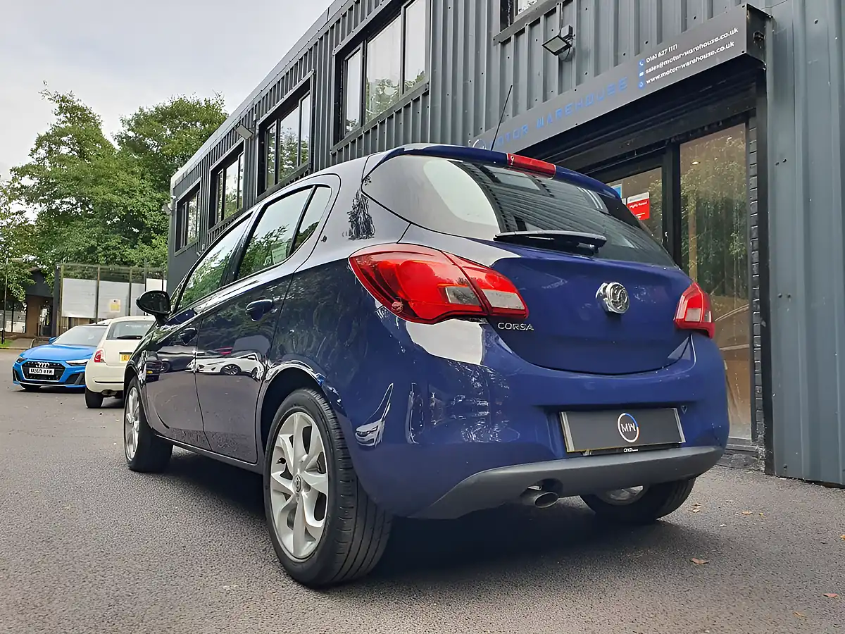 Used 2017 Vauxhall Corsa Sri Blue - Interior and Exterior details 5