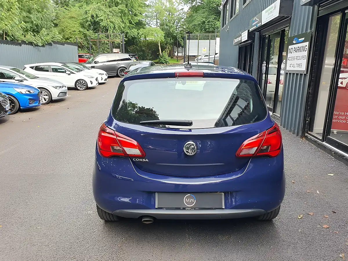 Used 2017 Vauxhall Corsa Sri Blue - Interior and Exterior details 6