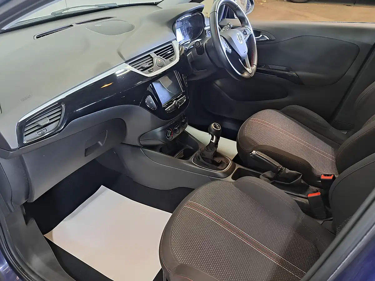 Used 2017 Vauxhall Corsa Sri Blue - Interior and Exterior details 16