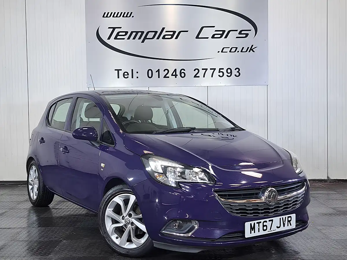 Used 2017 Vauxhall Corsa Sri Blue - Interior and Exterior details 2