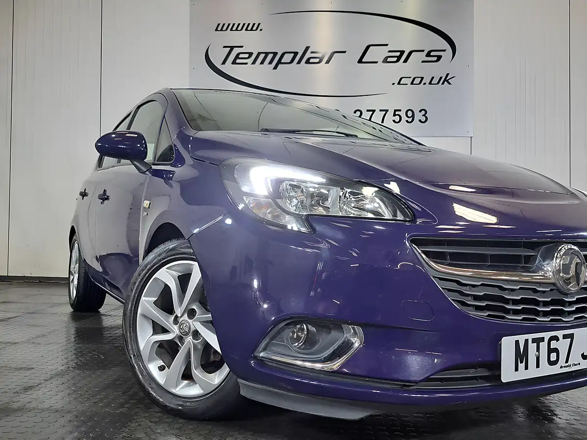 Used 2017 Vauxhall Corsa Sri Blue - Interior and Exterior details 7