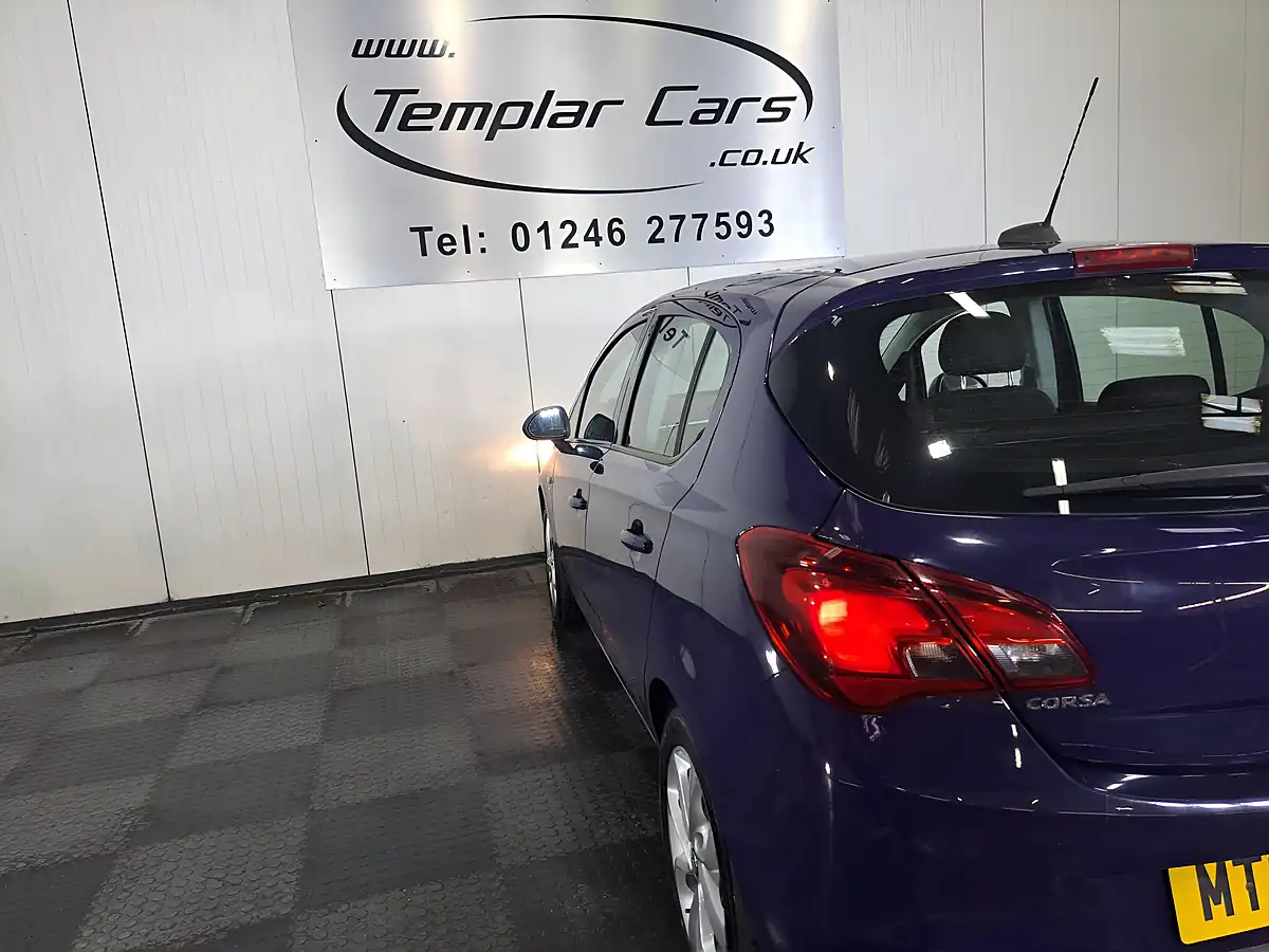 Used 2017 Vauxhall Corsa Sri Blue - Interior and Exterior details 9