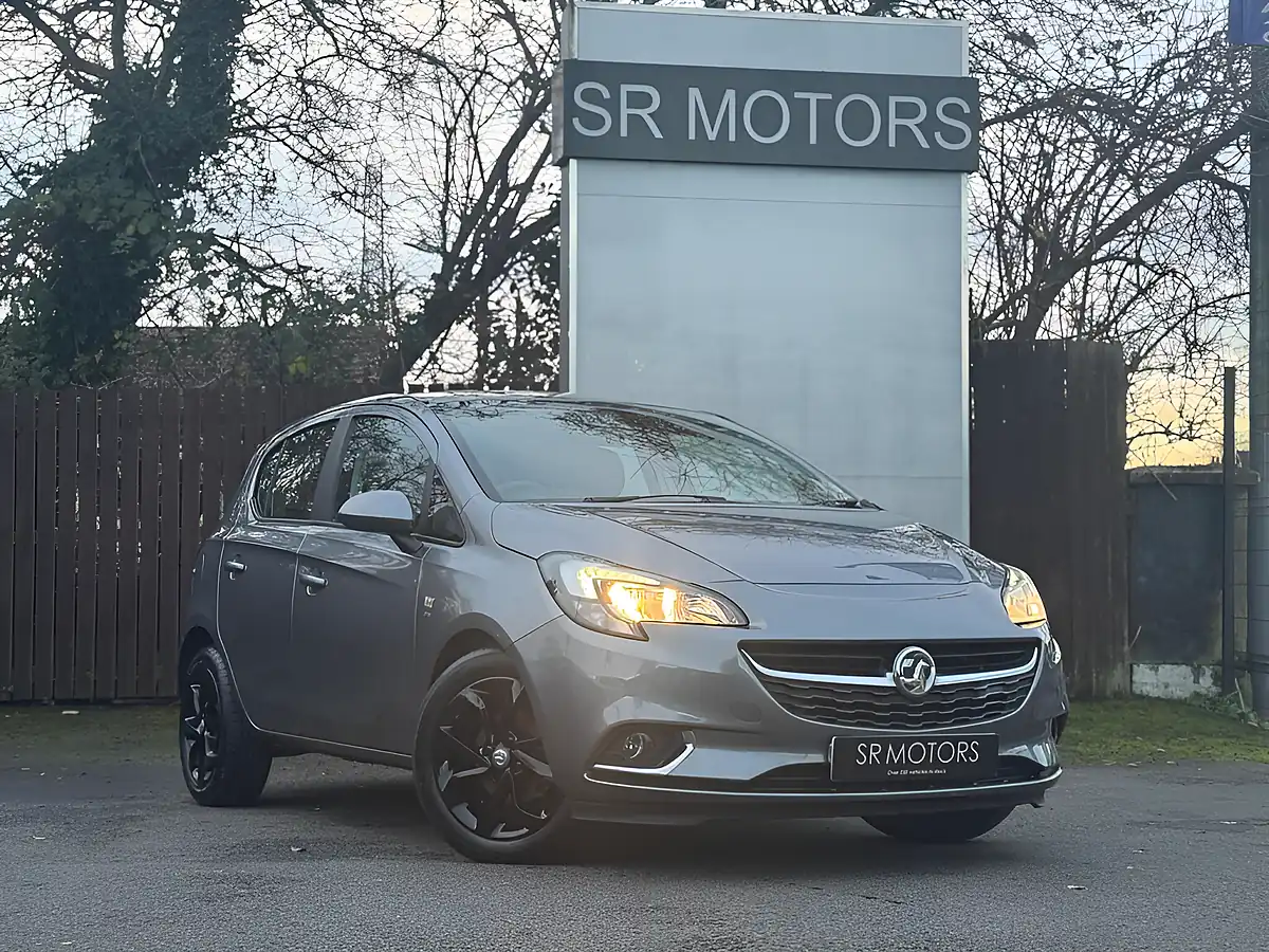 Used 2017 Vauxhall Corsa Sri Grey - Front View