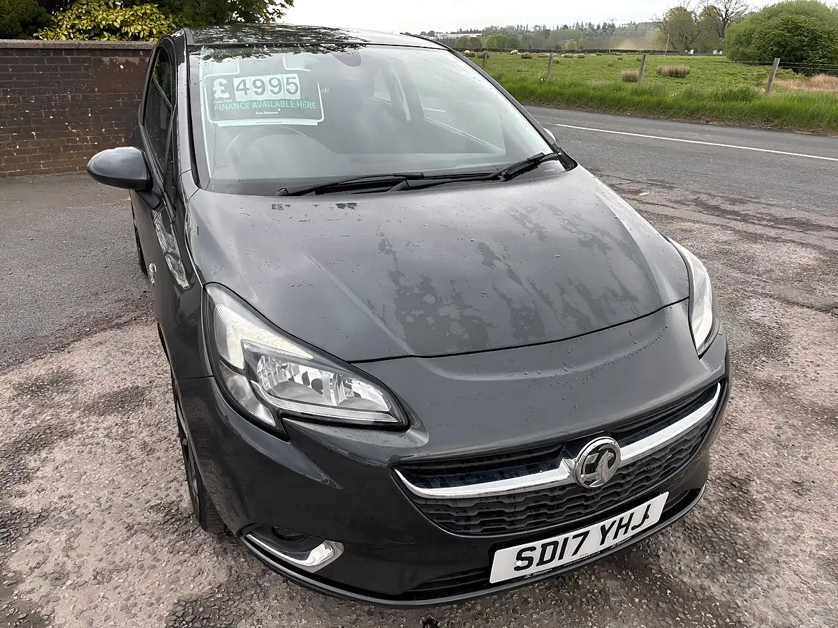 Used 2017 Vauxhall Corsa Sri Grey - Front View